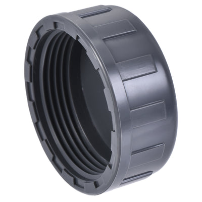 Harfington G Pipe Fitting Cap, PVC Female Thread Hose Connector, for Garden and Outdoor Water Pipes End