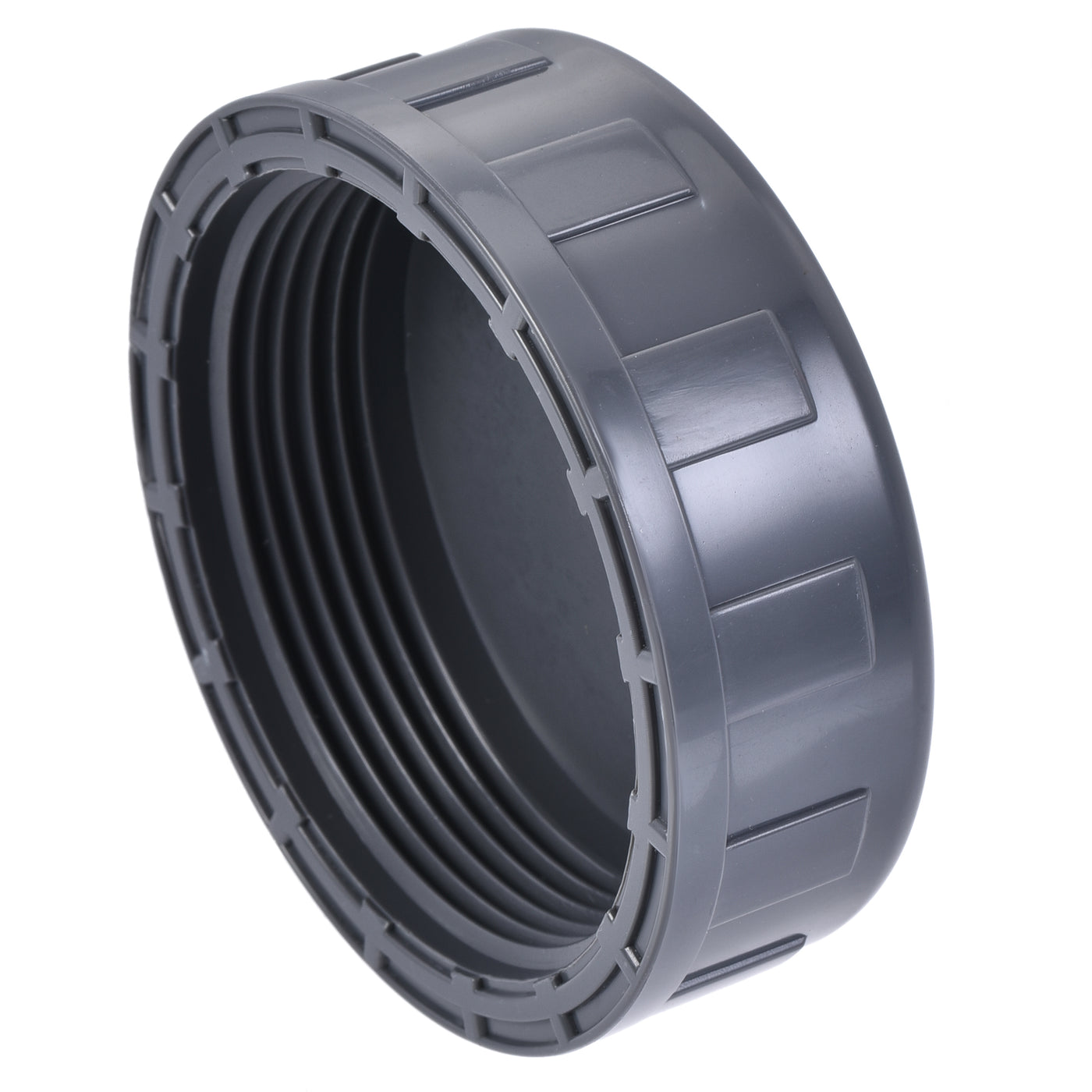 Harfington G Pipe Fitting Cap, PVC Female Thread Hose Connector, for Garden and Outdoor Water Pipes End