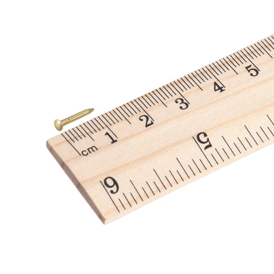 Harfington Small Tiny Brass Nails for DIY Pictures Wooden Boxes Household Accessories