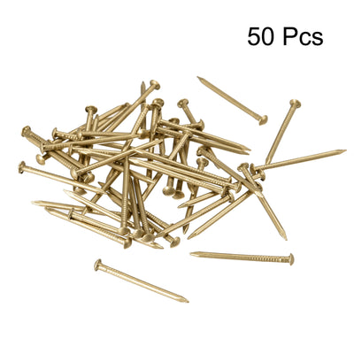 Harfington Small Tiny Brass Nails, for DIY Pictures Wooden Boxes Household Accessories