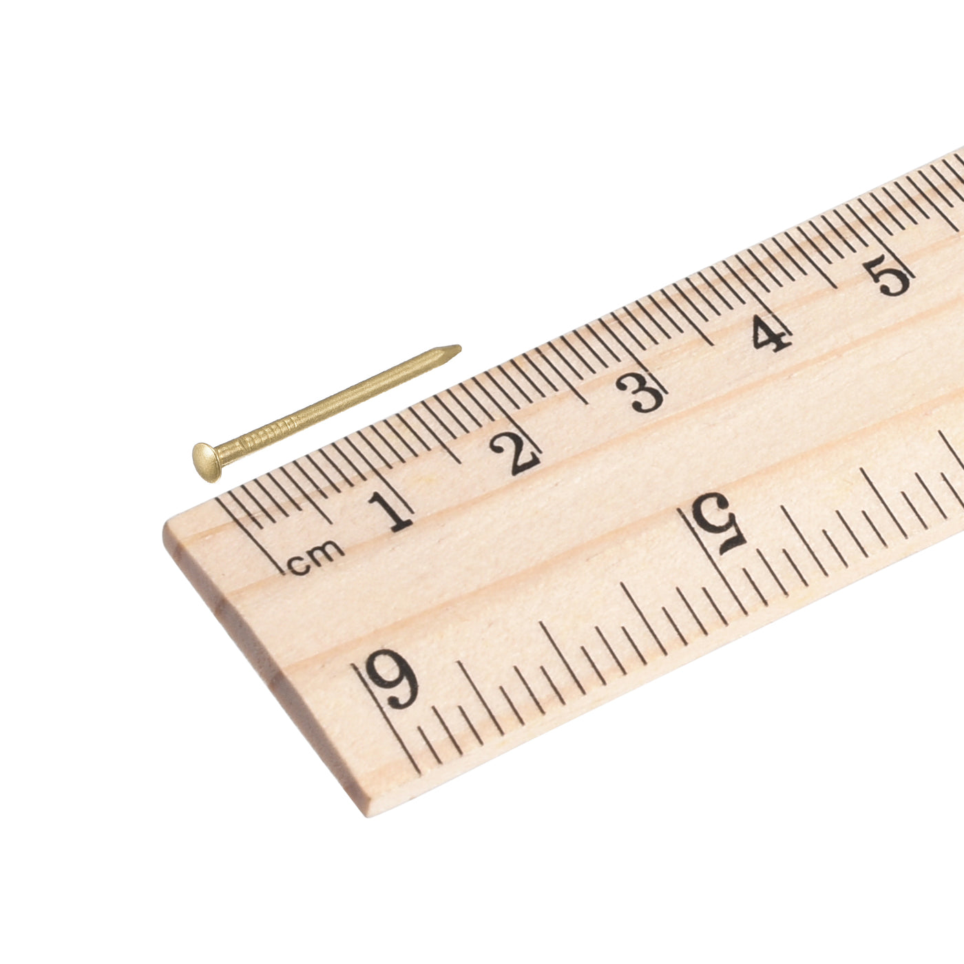 Harfington Small Tiny Brass Nails for DIY Pictures Wooden Boxes Household Accessories