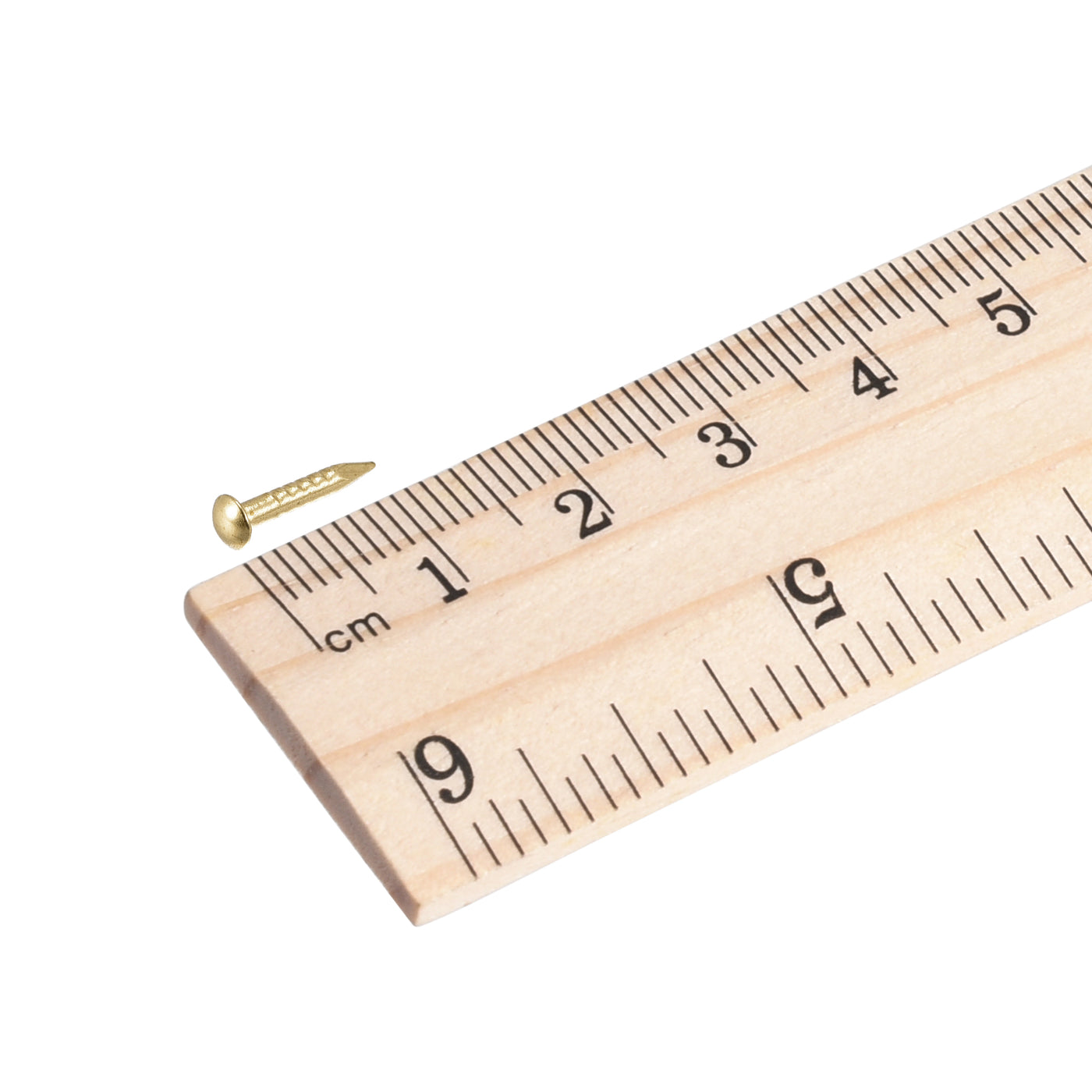 Harfington Small Tiny Brass Nails, for DIY Pictures Wooden Boxes Household Accessories