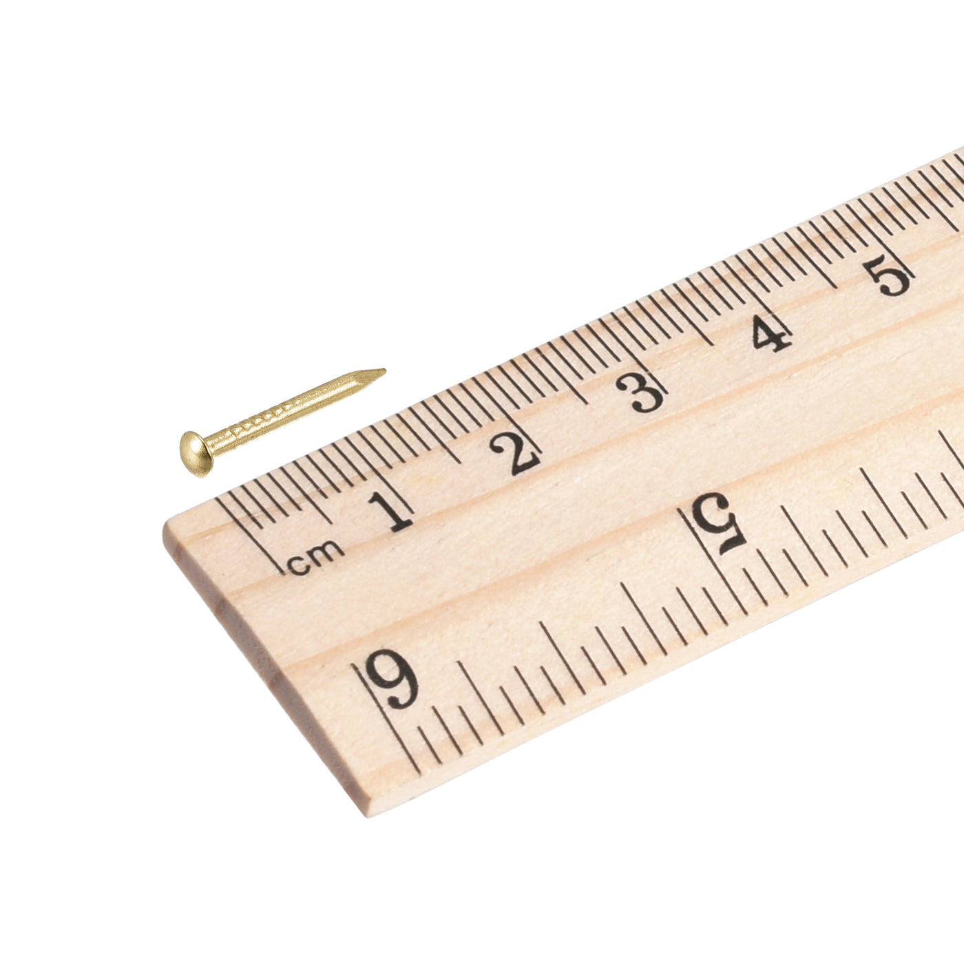 Harfington Small Tiny Brass Nails, for DIY Pictures Wooden Boxes Household Accessories