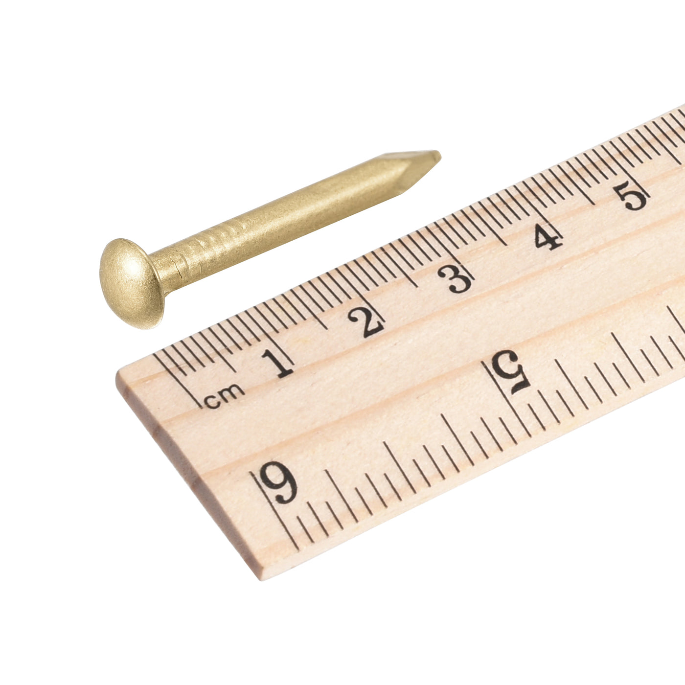 Harfington Small Tiny Brass Nail, for DIY Pictures Wooden Boxes Household Accessories