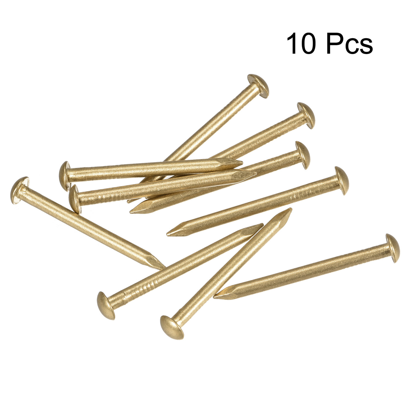Harfington Small Tiny Brass Nail, for DIY Pictures Wooden Boxes Household Accessories