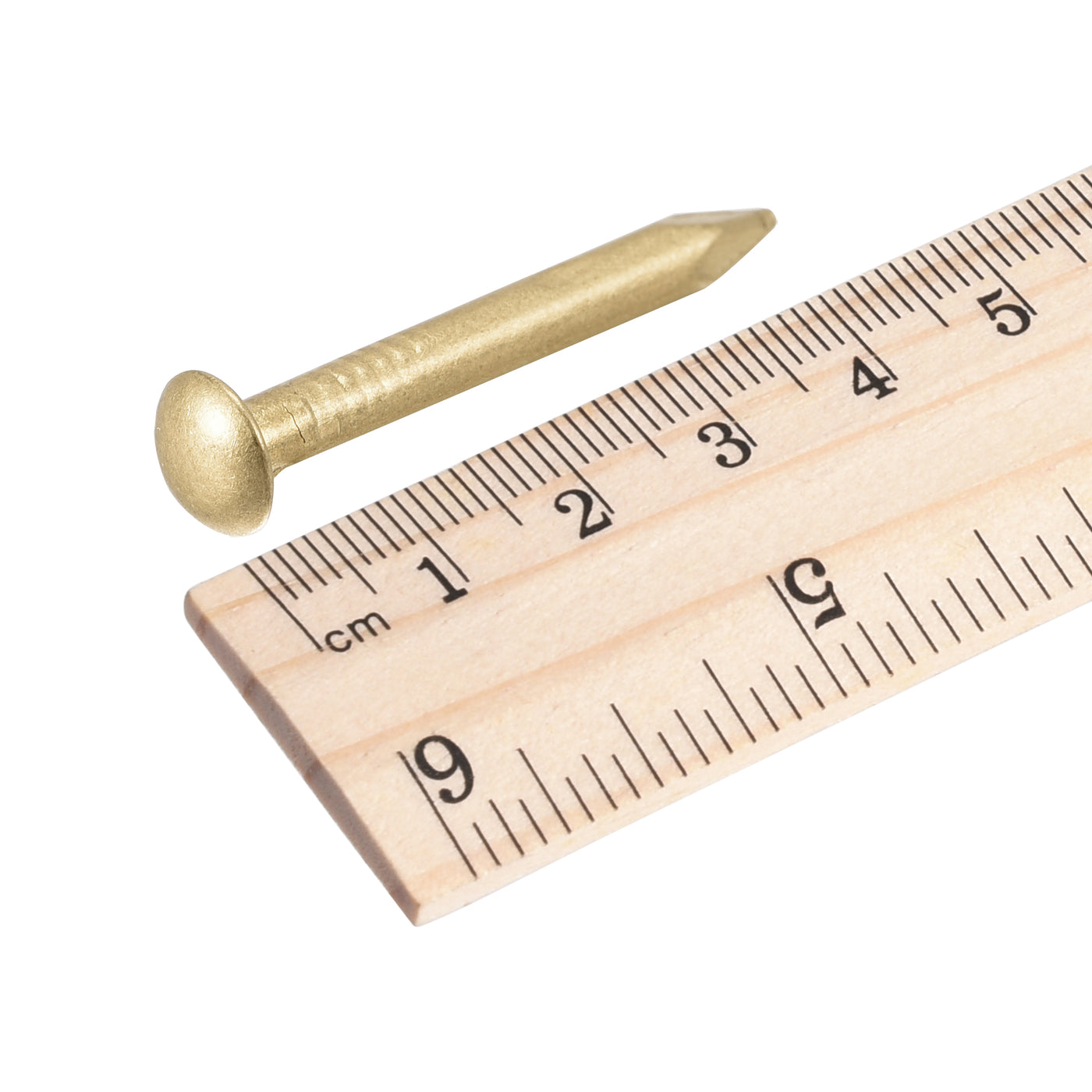 Harfington Small Tiny Brass Nail, for DIY Pictures Wooden Boxes Household Accessories