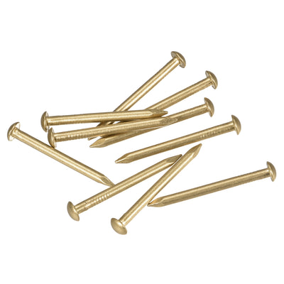 Harfington Small Tiny Brass Nail, for DIY Pictures Wooden Boxes Household Accessories