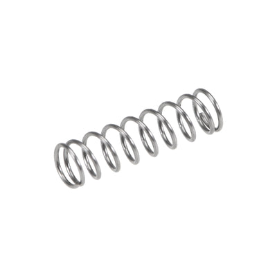 Harfington Uxcell Compressed Spring, Free Length,2.6N Load Capacity,Gray,10pcs