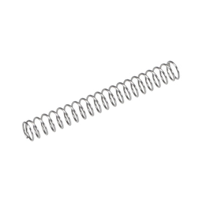 Harfington Uxcell Compressed Spring, Free Length,2.6N Load Capacity,Gray,10pcs