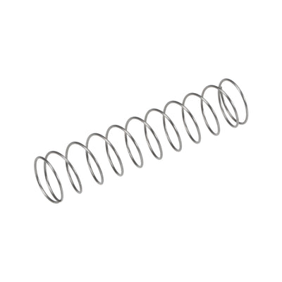uxcell Uxcell Compressed Spring,Free Length,1.1N Load Capacity,Gray,15pcs