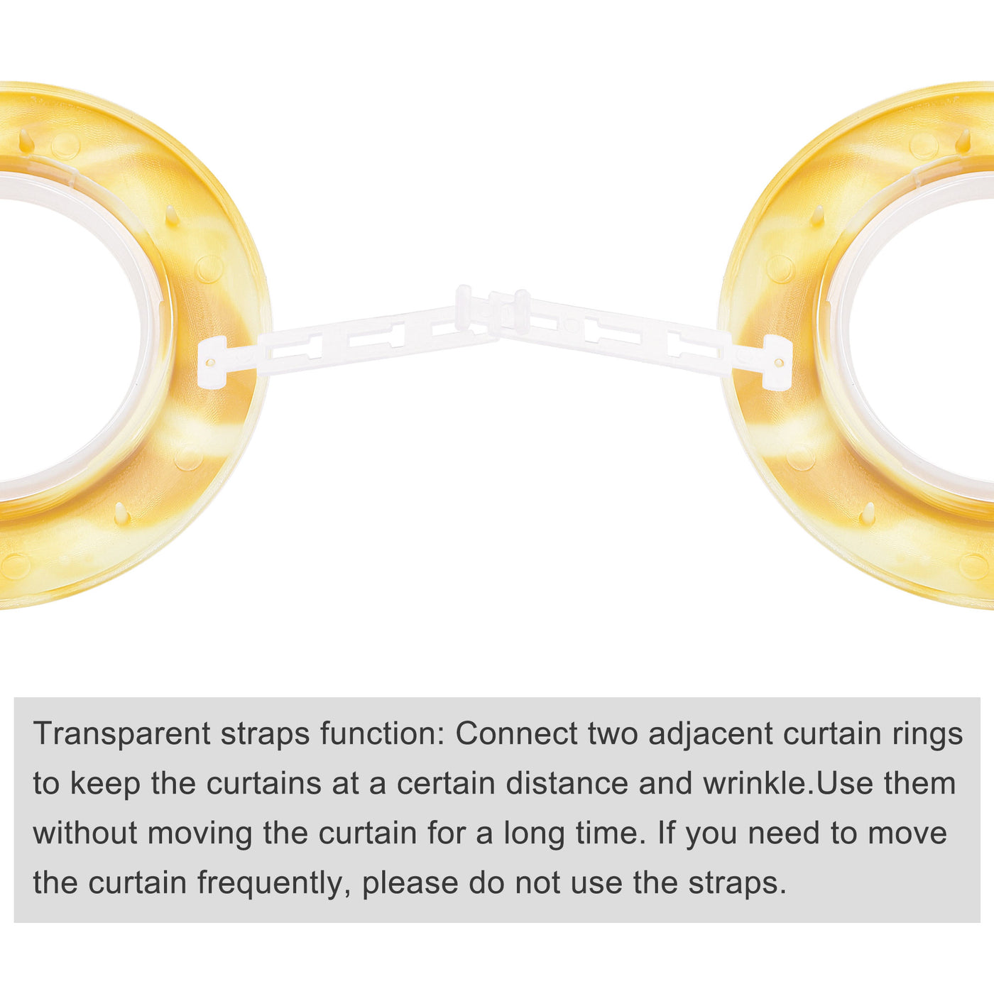 Harfington Curtain Grommets Curtain Eyelets Rings Home Window Decor