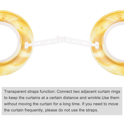 Harfington Curtain Grommets Curtain Eyelets Rings Home Window Decor