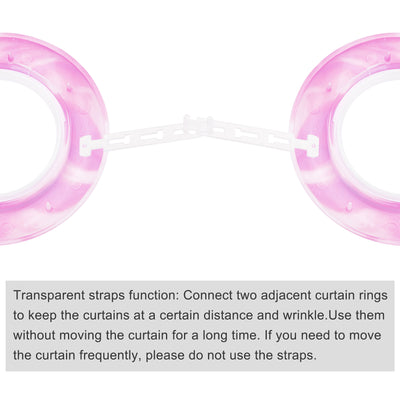 Harfington Curtain Grommets Curtain Eyelets Rings Home Window Decor