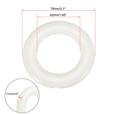 Harfington Curtain Grommets Curtain Eyelets Rings Home Window Decor