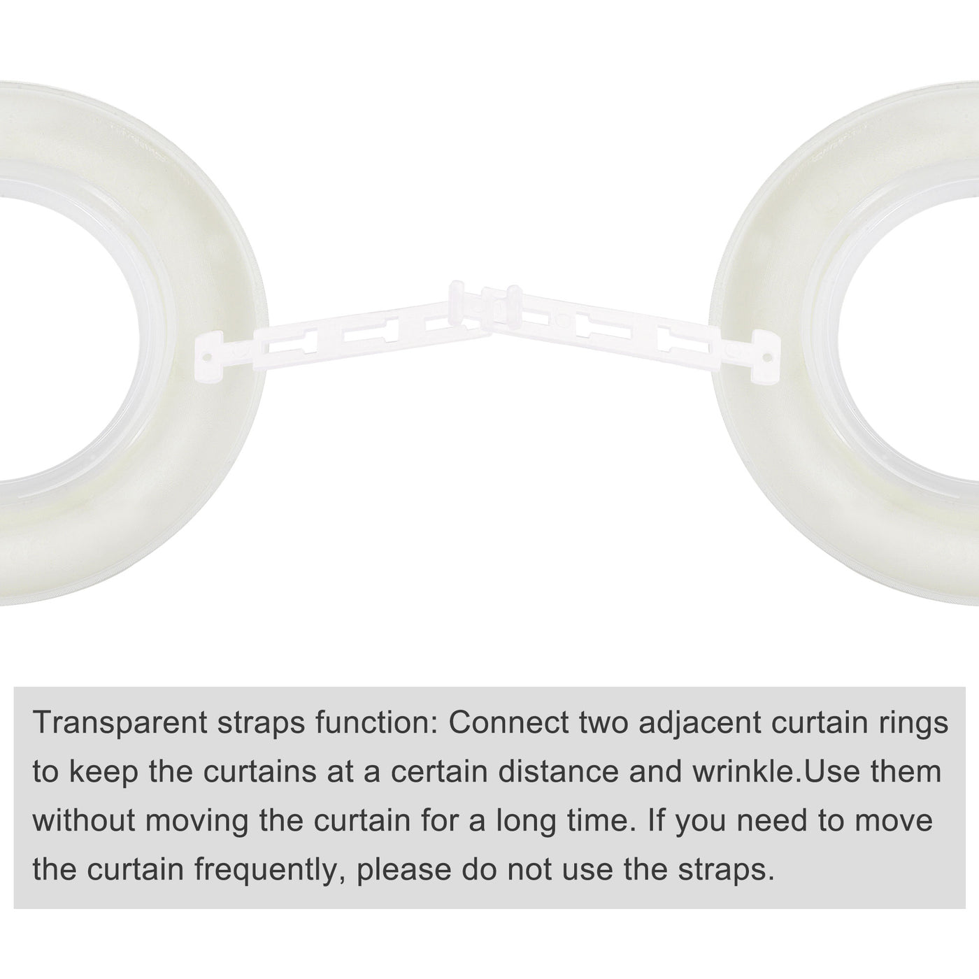 Harfington Curtain Grommets Curtain Eyelets Rings Home Window Decor