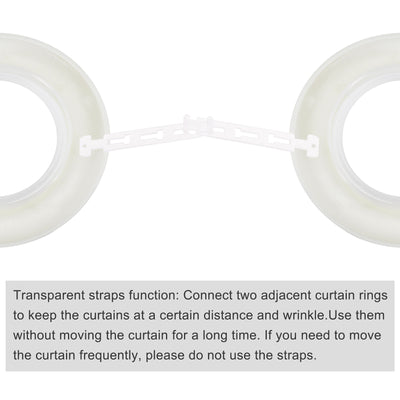 Harfington Curtain Grommets Curtain Eyelets Rings Home Window Decor