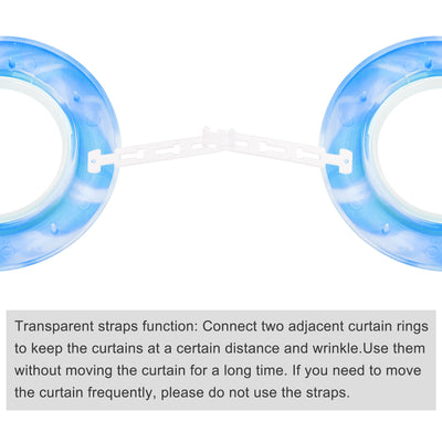 Harfington Curtain Grommets Curtain Eyelets Rings Home Window Decor