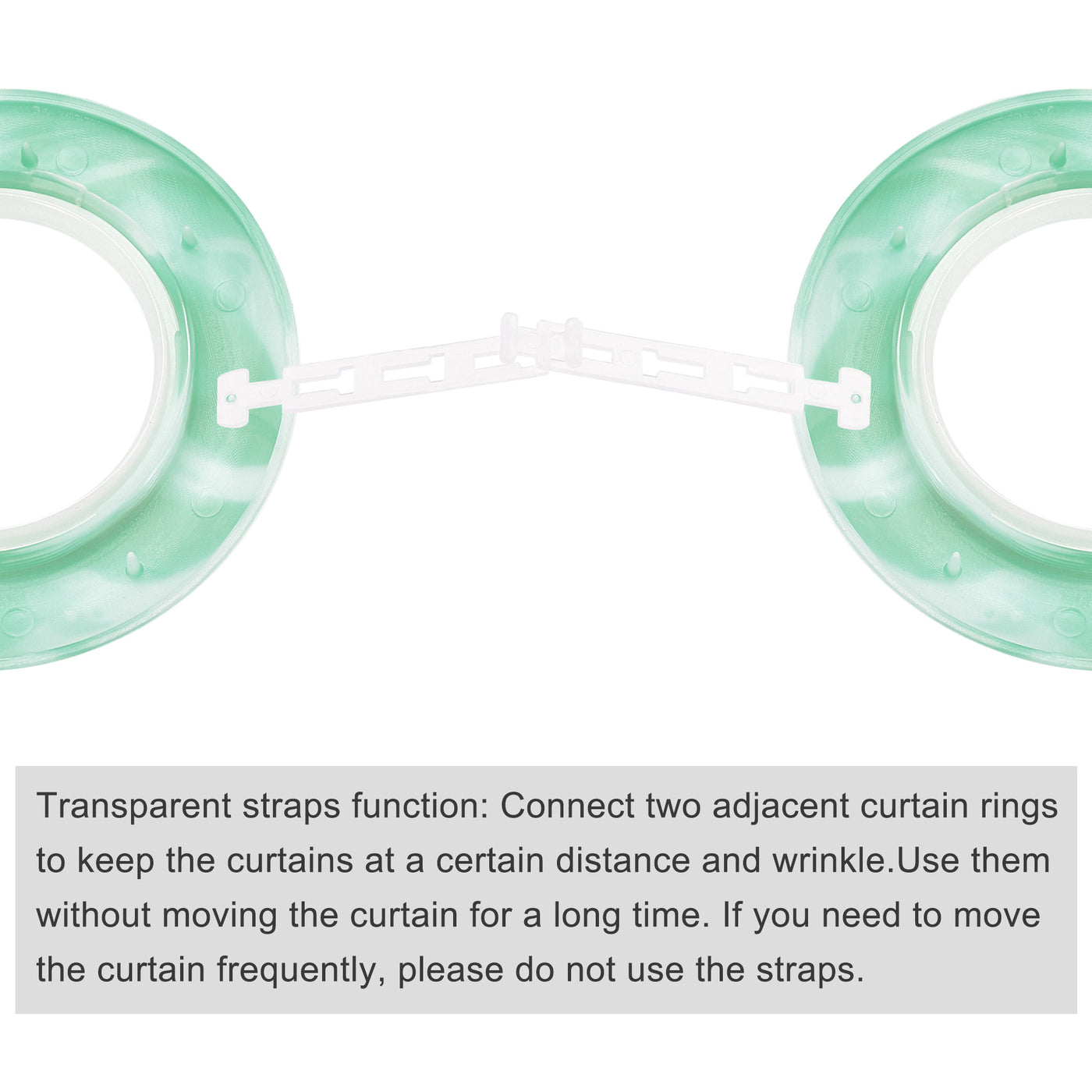 Harfington Curtain Grommets Curtain Eyelets Rings Home Window Decor