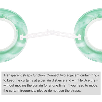 Harfington Curtain Grommets Curtain Eyelets Rings Home Window Decor