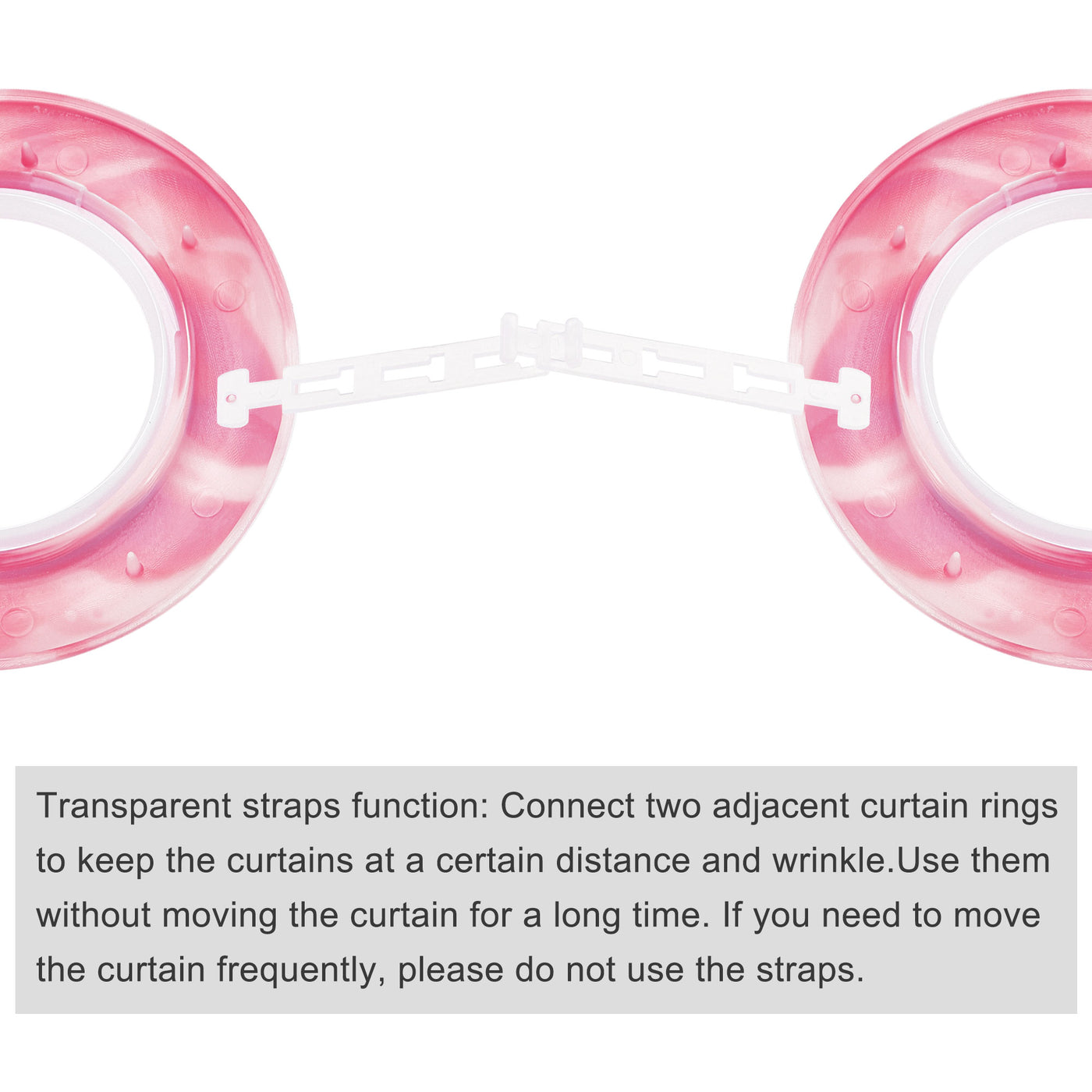 Harfington Curtain Grommets Curtain Eyelets Rings Home Window Decor