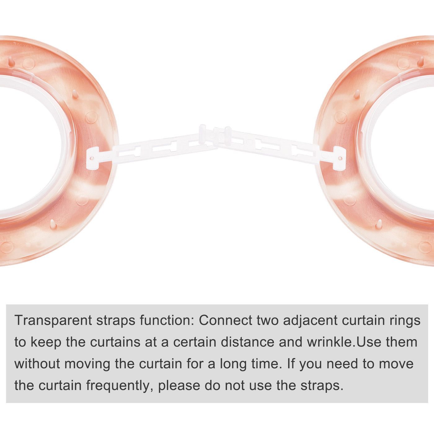 Harfington Curtain Grommets Curtain Eyelets Rings Home Window Decor