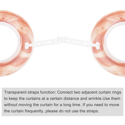 Harfington Curtain Grommets Curtain Eyelets Rings Home Window Decor