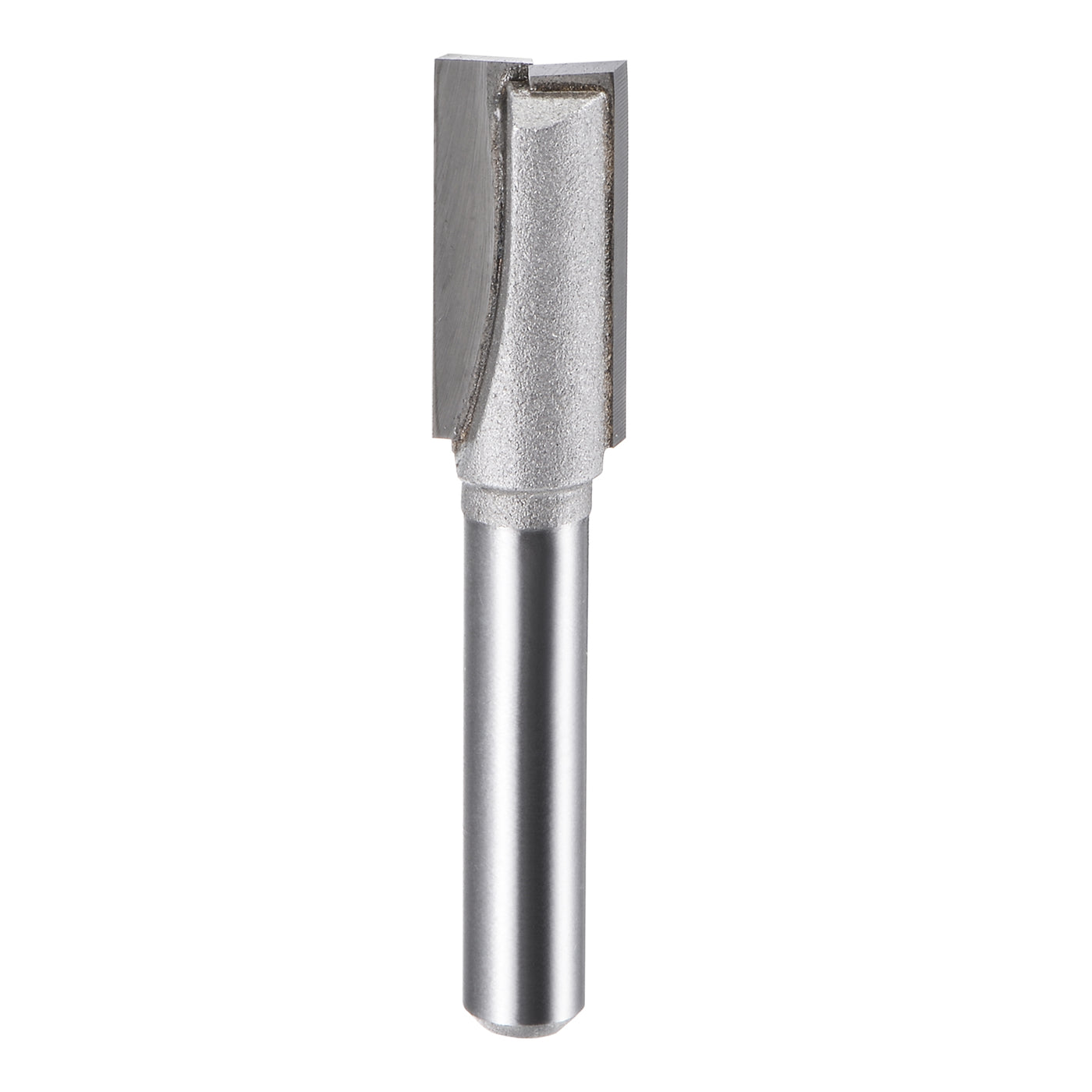 Harfington 3/8" Dia 1/4" Shank Bottom Cleaning Router Bit 2 Flute Carbide Tipped Uncoated