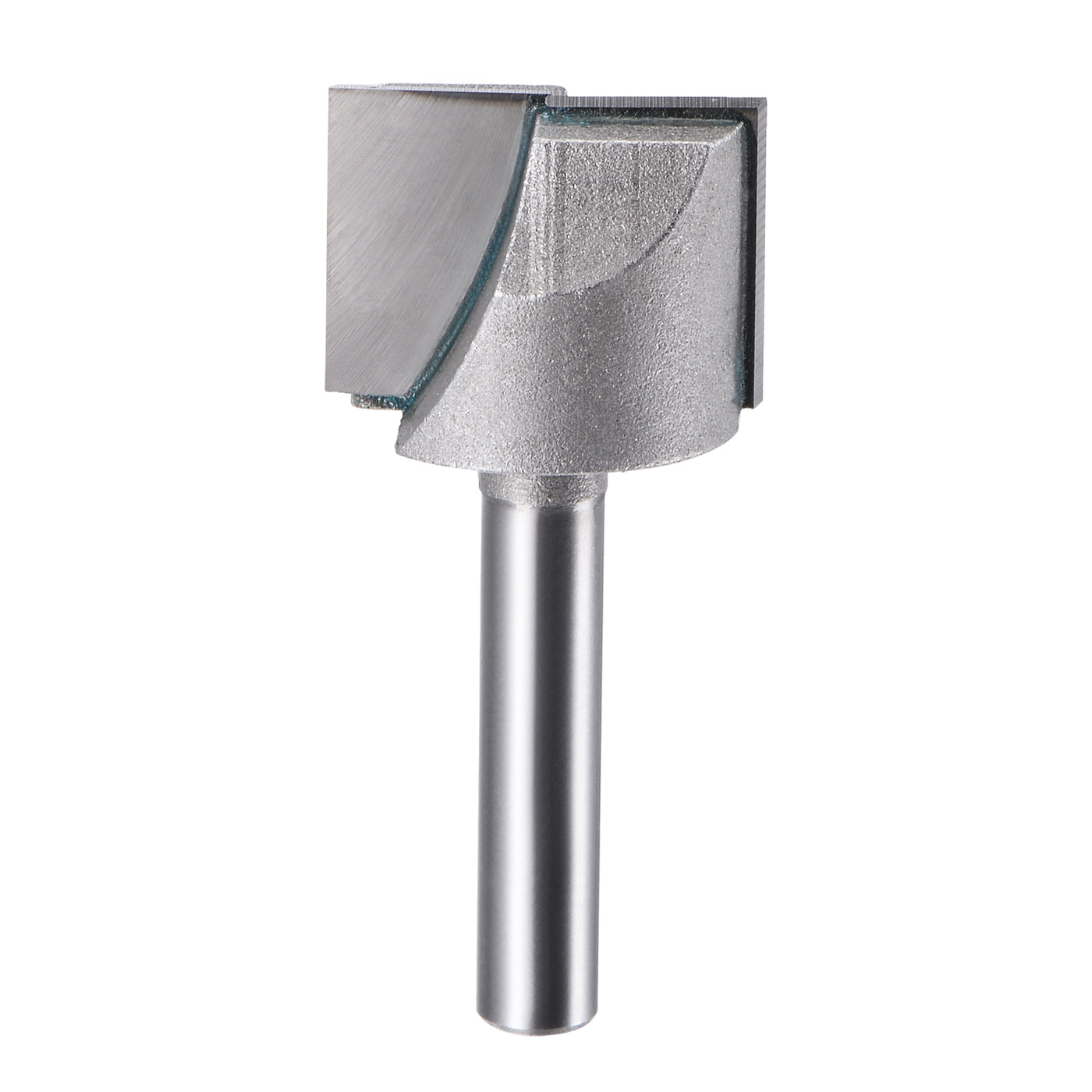 Harfington 7/8" Dia 1/4" Shank Bottom Cleaning Router Bit 2 Flute Carbide Tipped Uncoated