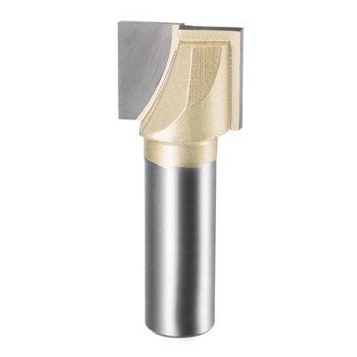 Harfington Shank Bottom Cleaning Router Bit Flutes Carbide Tipped Uncoated Cutter