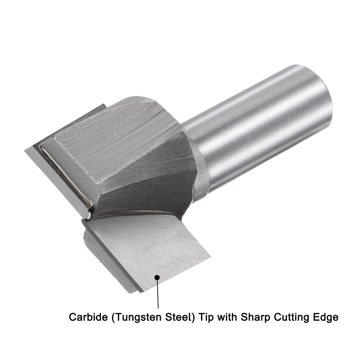 Harfington Bottom Cleaning Router Bits Carbide Tipped Uncoated Tools