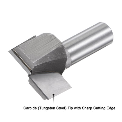 Harfington Bottom Cleaning Router Bits Carbide Tipped Uncoated Tools