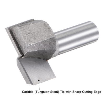 Harfington Bottom Cleaning Router Bits Carbide Tipped Uncoated Tools