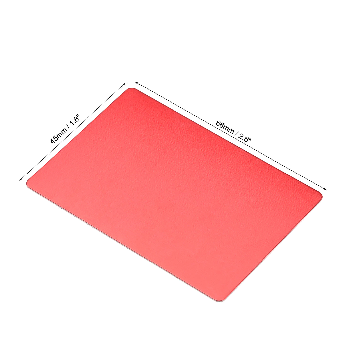 Harfington Blank Metal Cards, Anodized Aluminum Plates for DIY Laser Engraving Printing
