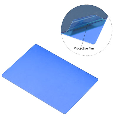 Harfington Blank Metal Cards, Anodized Aluminum Plates for DIY Laser Engraving Printing