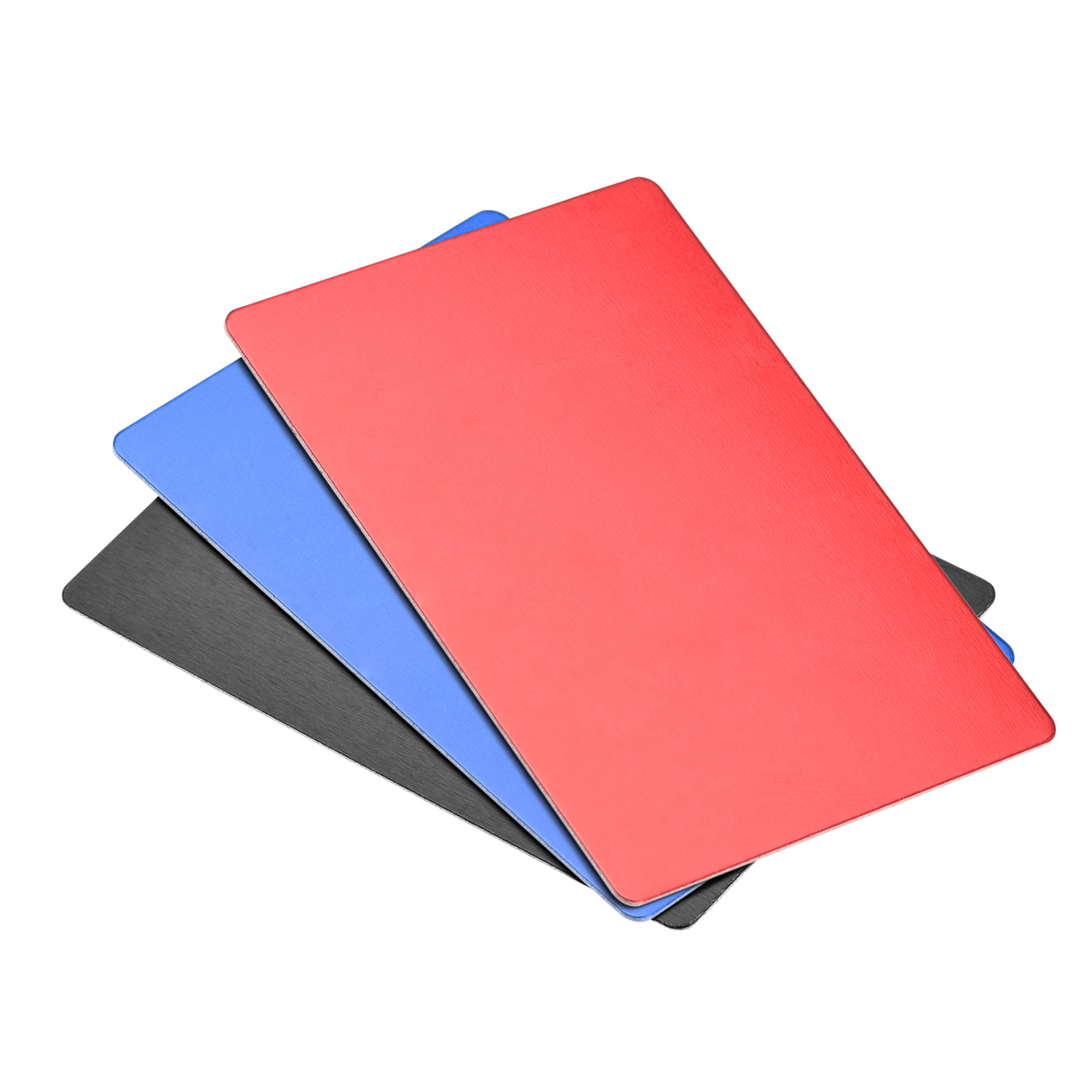 Harfington Blank Metal Cards, Anodized Aluminum Plates for DIY Laser Engraving Printing