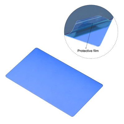 Harfington Blank Metal Cards, Anodized Aluminum Plates for DIY Laser Engraving Printing