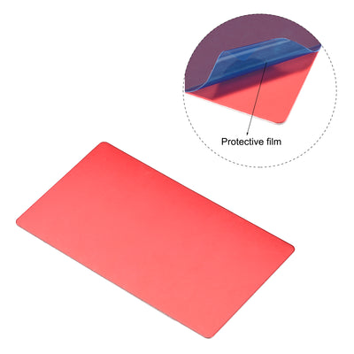 Harfington Blank Metal Cards, Anodized Aluminum Plates for DIY Laser Engraving Printing