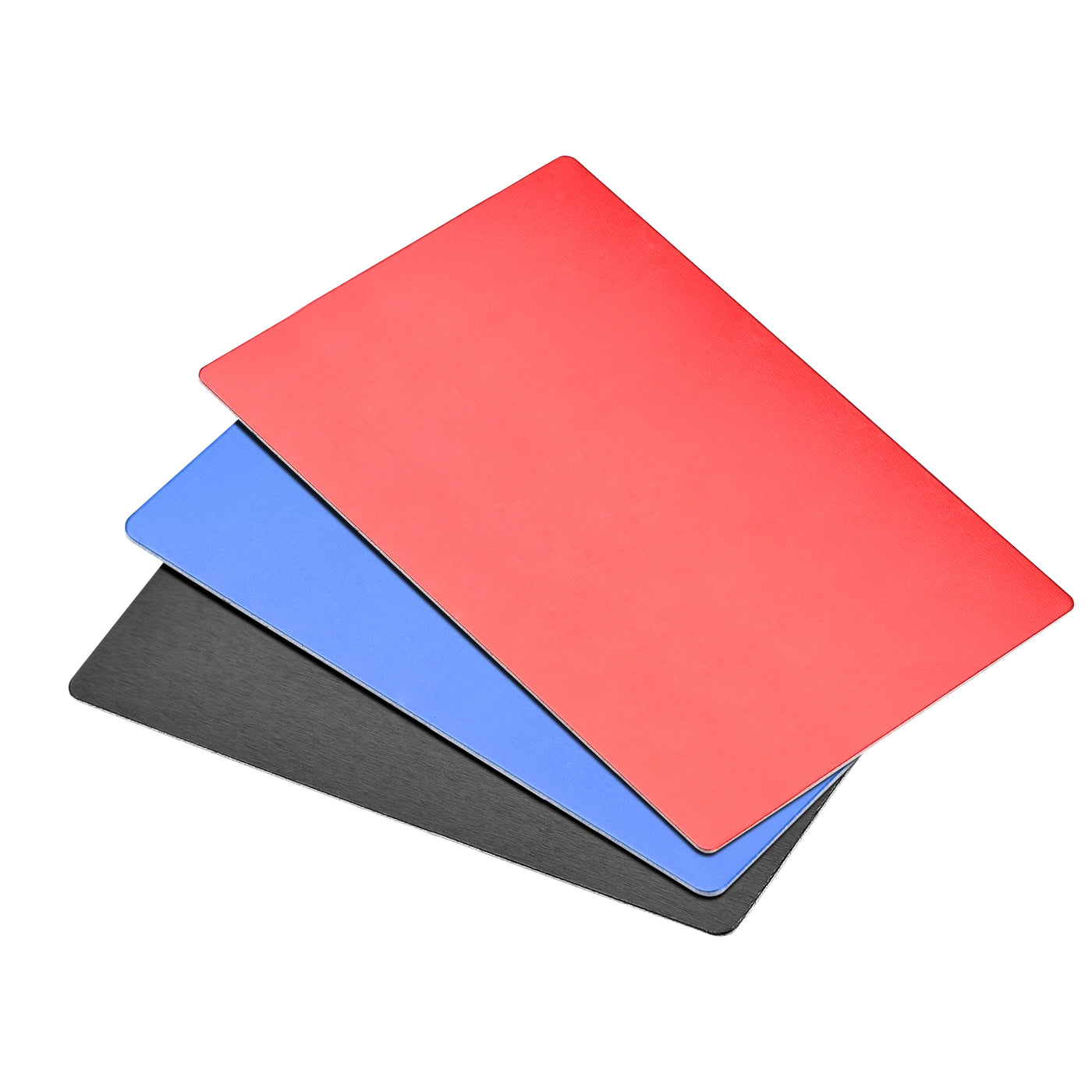 Harfington Blank Metal Cards, Anodized Aluminum Plates for DIY Laser Engraving Printing