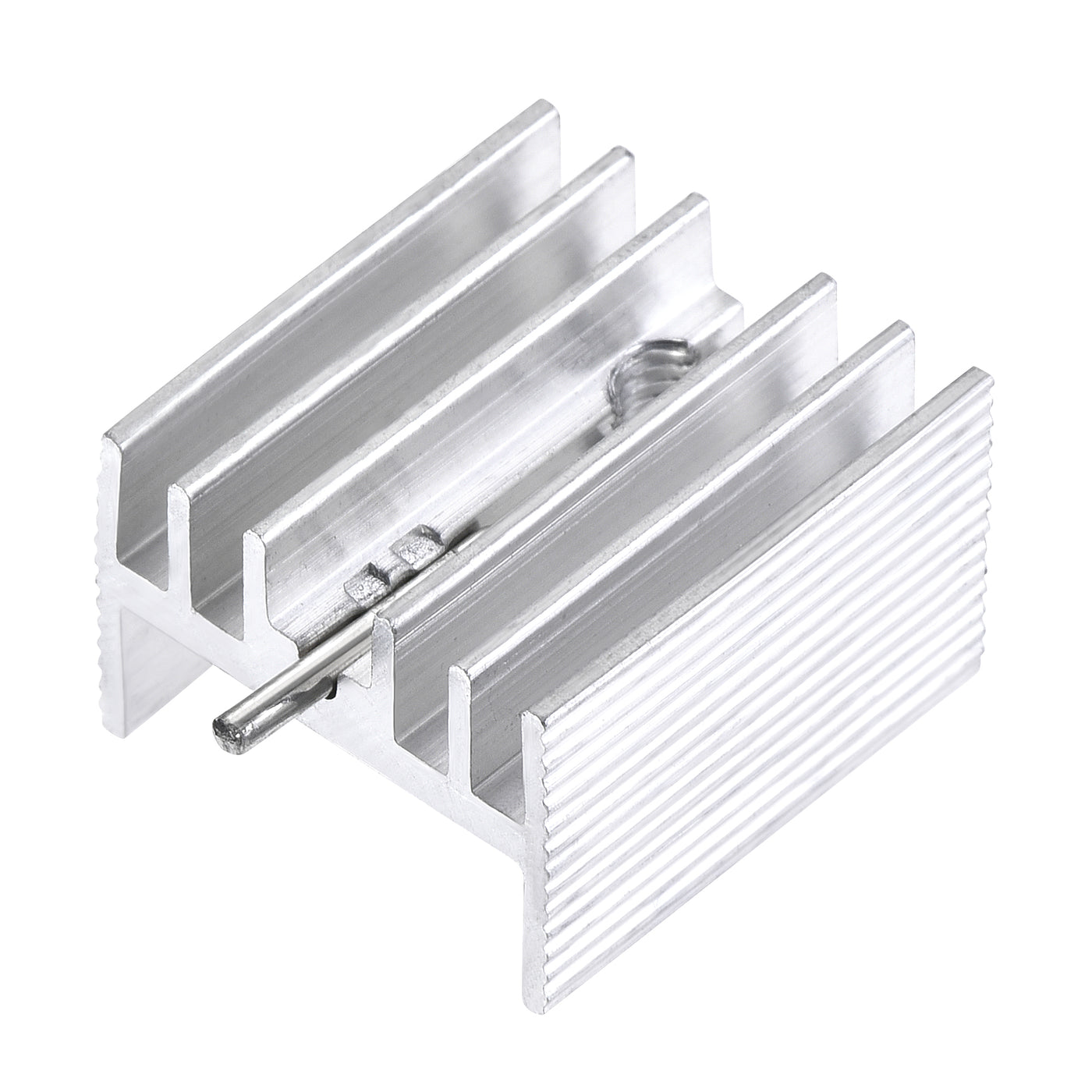 Harfington 16x15x10mm TO-220 Aluminum Heatsink for Cooling MOSFET Transistor Diodes with a Support Pin 20pcs