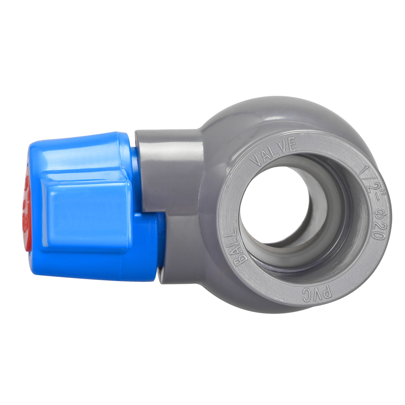 Harfington Ball Valve, Female Thread PVC Valve for Aquarium Setup10Pcs