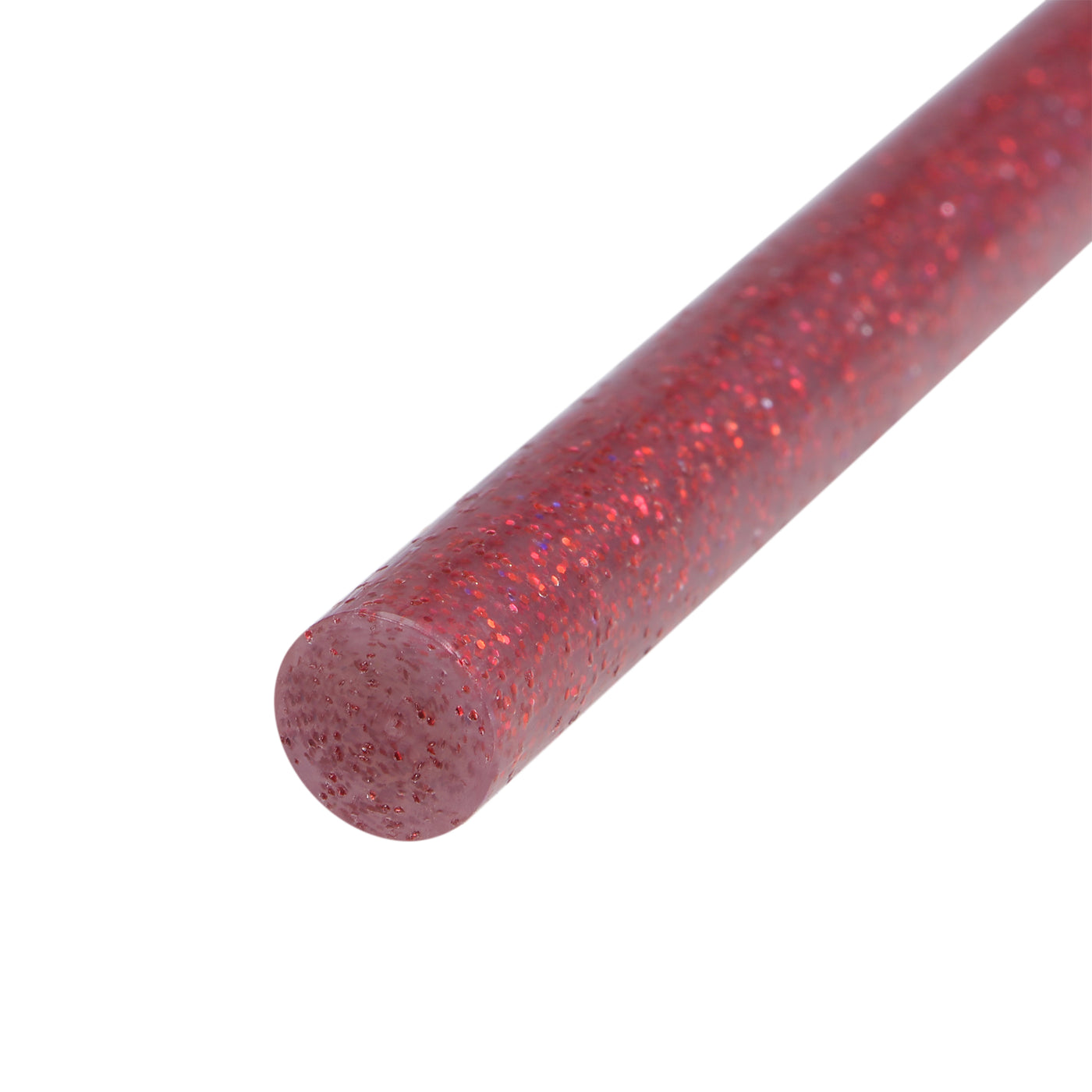 Harfington 140pcs Clear Mini Hot Glue Gun Sticks 4-inch x 0.27-inch for Glue Guns, Glitter Red/Silver/Green/Golden/Blue/Rose Red, 7 Colors