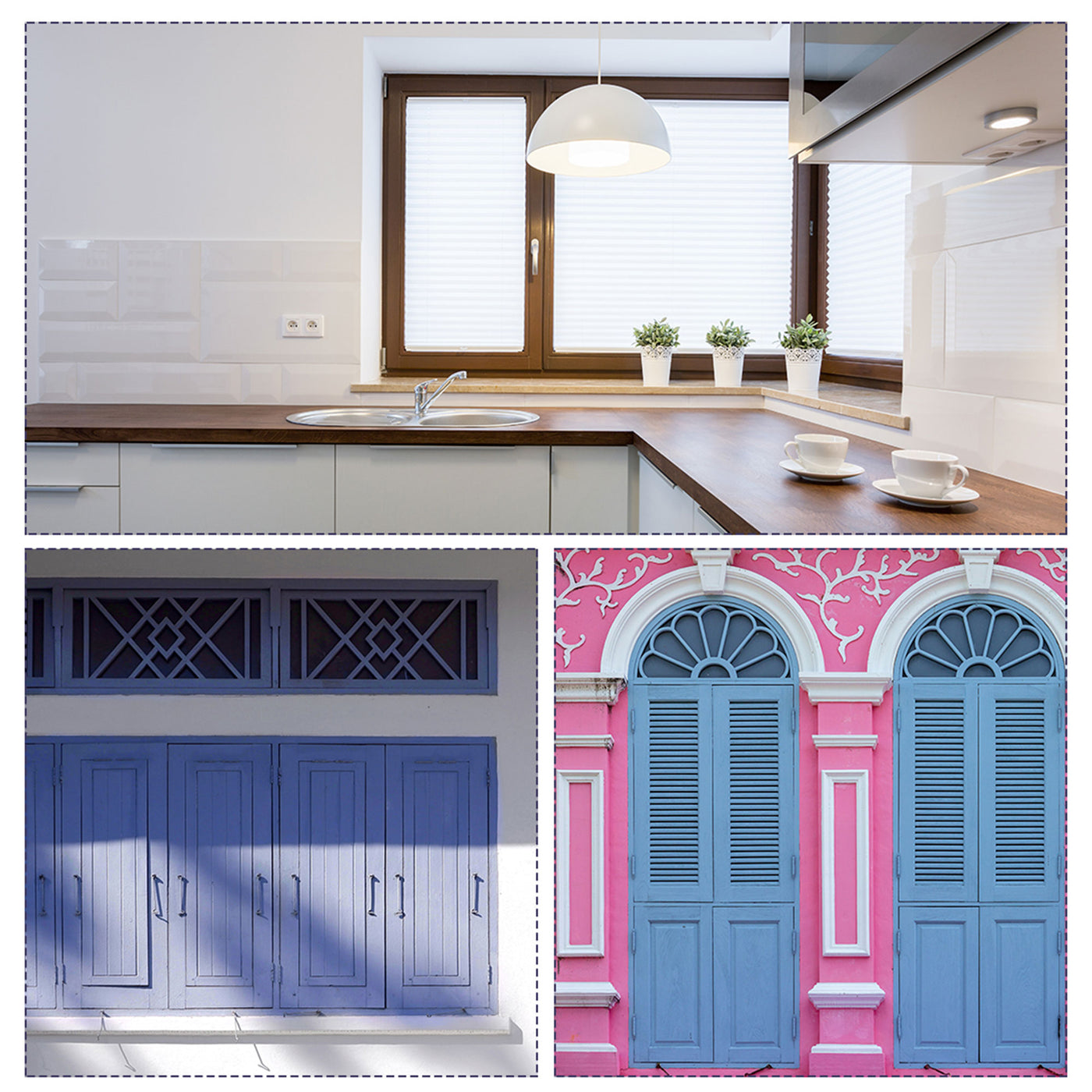 Harfington 14" Cabin Hook Eye Latch Gate Door Swivel Window Hook 201 Stainless Steel with Screws Black 4pcs