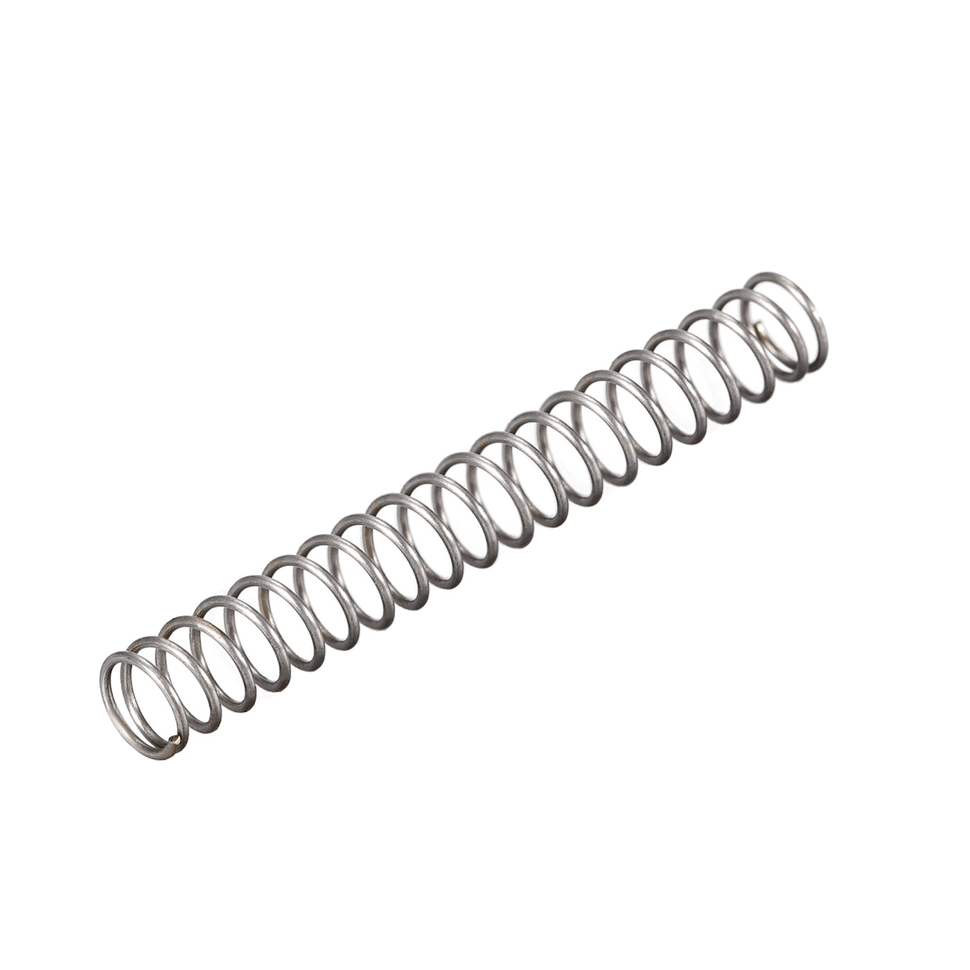 uxcell Uxcell Compressed Spring, Free Length,2.6N Load Capacity,Gray,10pcs