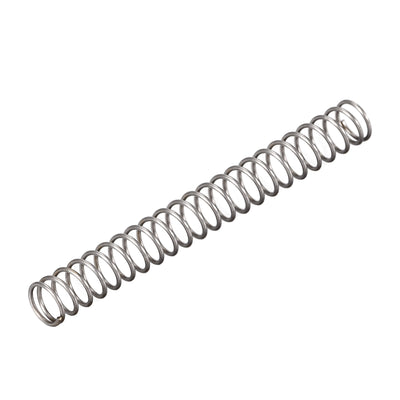Harfington Uxcell Compressed Spring, Free Length,2.6N Load Capacity,Gray,10pcs