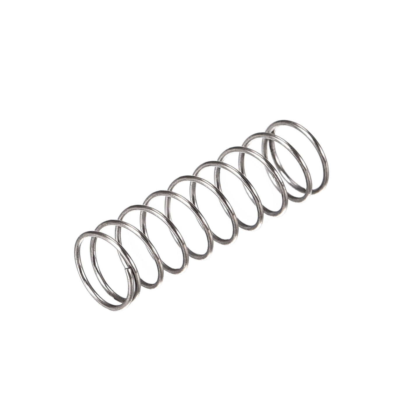 uxcell Uxcell Compressed Spring,Free Length,1.5N Load Capacity,Gray,30pcs
