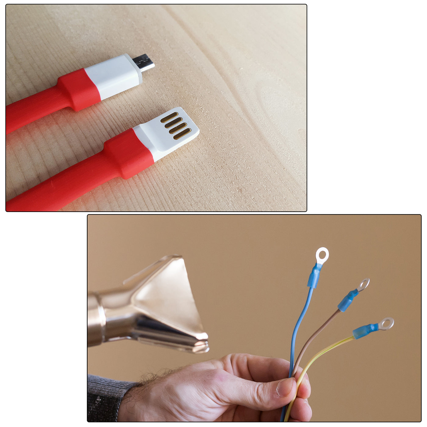 Harfington 164pcs 2:1 Heat Shrink Tubing Kit, Heat Shrink Tubes Wire Wrap 8 Sizes