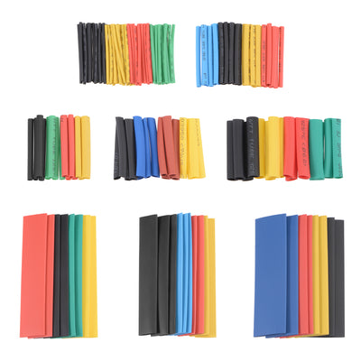 Harfington 164pcs 2:1 Heat Shrink Tubing Kit, Heat Shrink Tubes Wire Wrap 8 Sizes