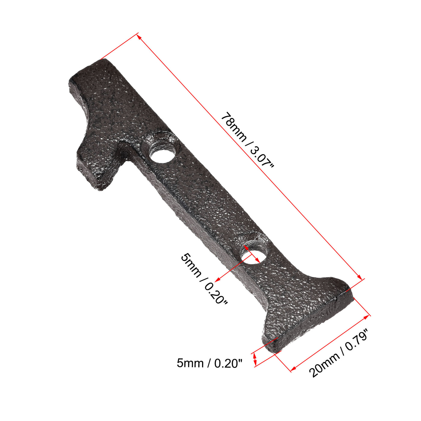 Harfington House Number, Cast Iron Number for Home Hotel Mailbox Address Sign