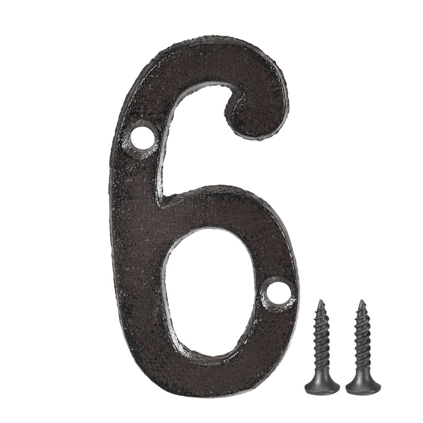 Harfington House Number, Cast Iron Number for Home Hotel Mailbox Address Sign