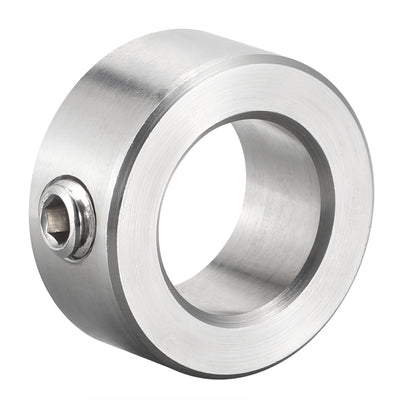 Harfington Drill Stop 5/8"  I.D. Stainless Steel for Set Screws Chuck Woodworking Drill Bits Depth Holder 2Pcs